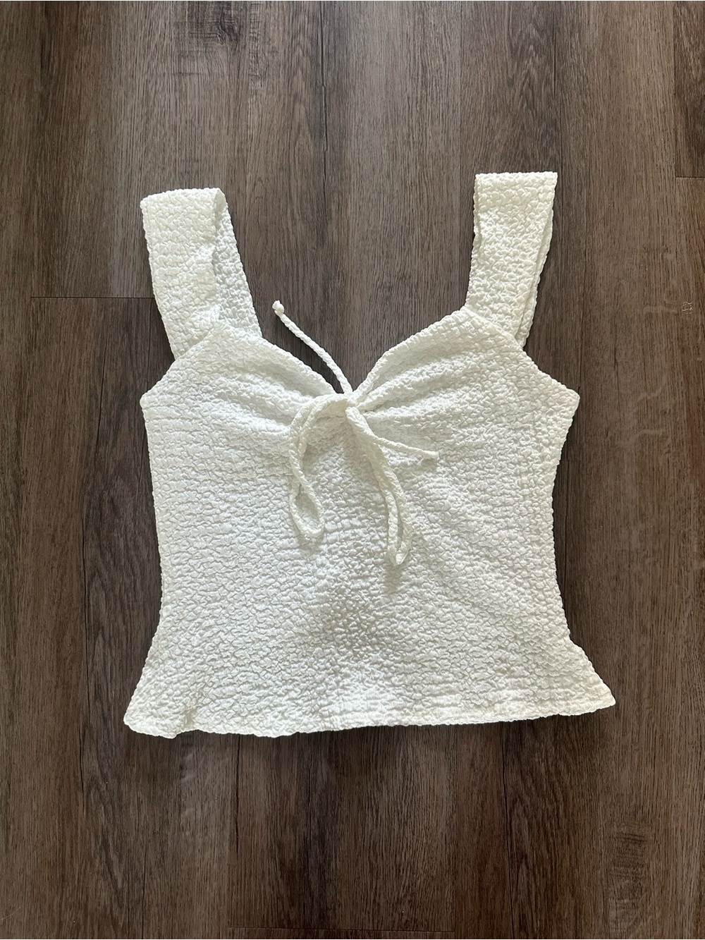 See You Monday White Tank Top